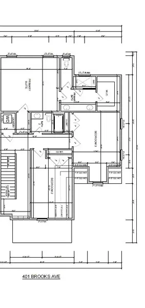 2D floor plan layout of this home in Raleigh Proper, Raleigh, NC (Image 3).