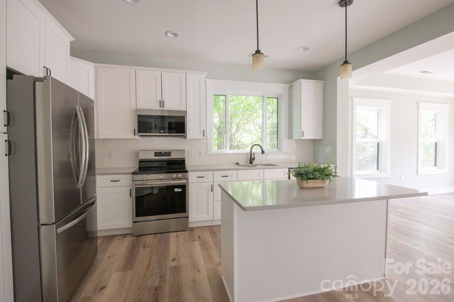 Furnished interior view inside a new home in , Hendersonville (Image 8).
