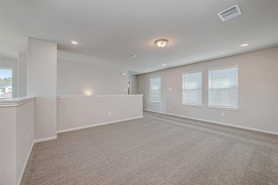 Spacious, unfurnished interior of a new home in Crosby Terrace, Crosby (Image 25). Spacious, unfurnished interior of a new home in Crosby Terrace, Crosby (Image 25).