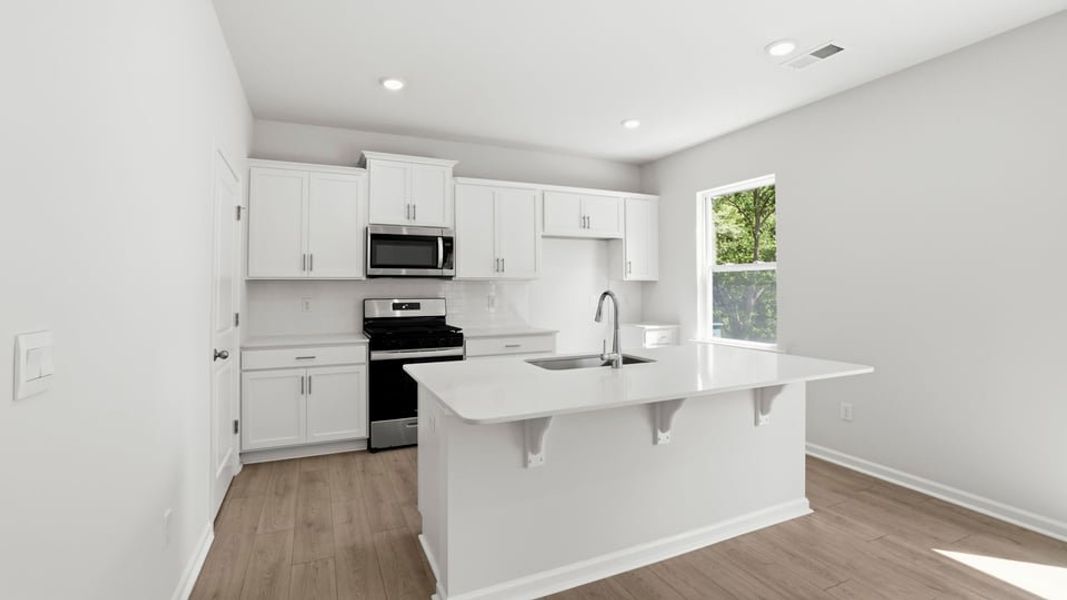 Furnished interior view inside a new home in Woodglen, Piedmont (Image 8).