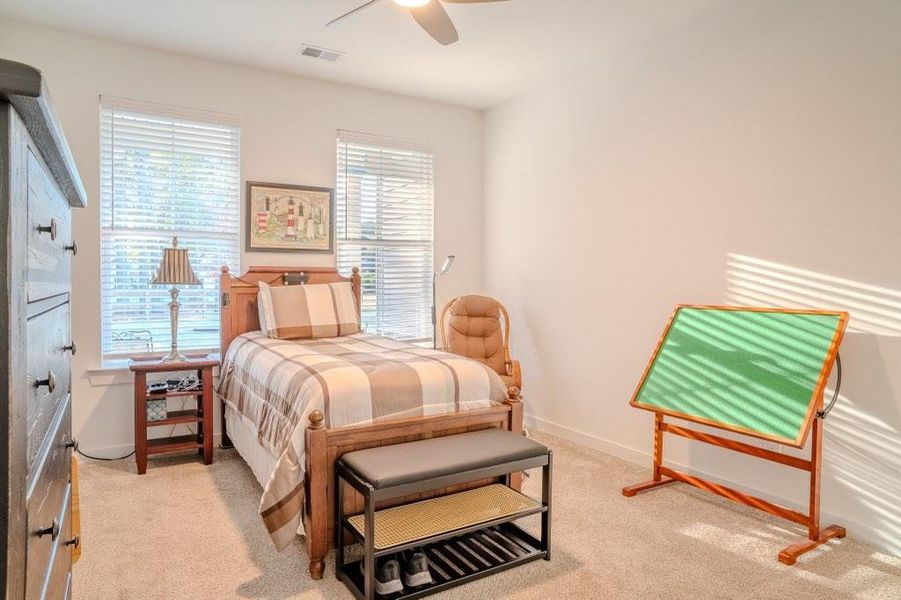 Furnished interior view inside a new home in Crossing Creeks, Monroe (Image 26).