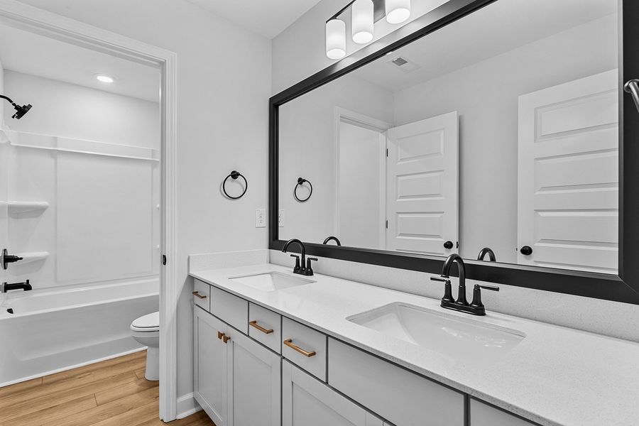 Furnished interior view inside a new home in Hanes Lake, Winston-Salem (Image 13).
