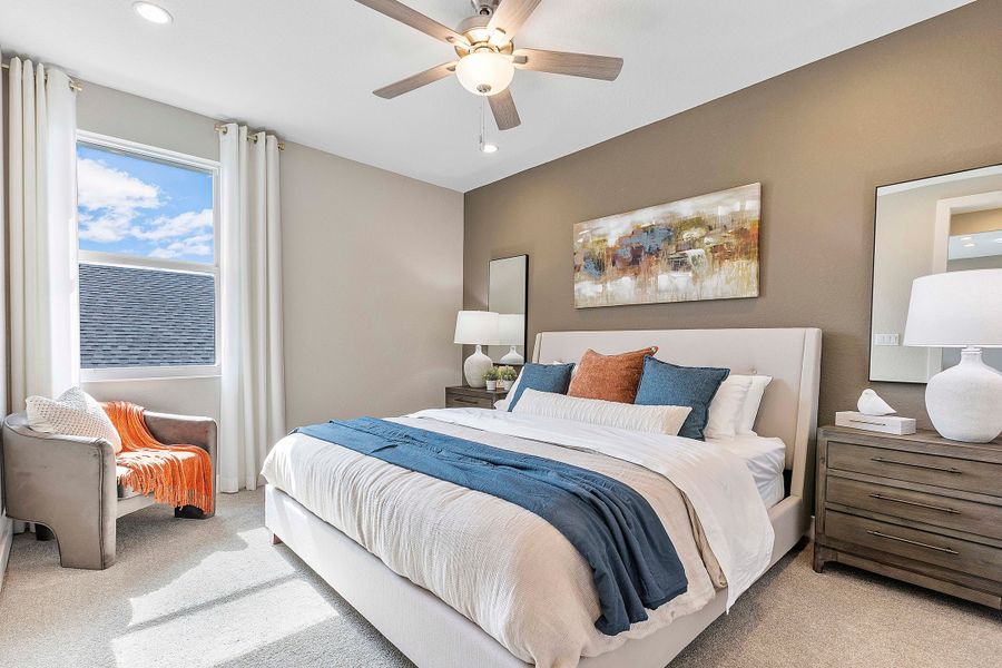 Representative furnished interior of a home built from the Charlotte by William Ryan Homes in The Sanctuary – Royal Collection, Punta Gorda (Image 49). Representative furnished interior of a home built from the Charlotte by William Ryan Homes in The Sanctuary – Royal Collection, Punta Gorda (Image 49).