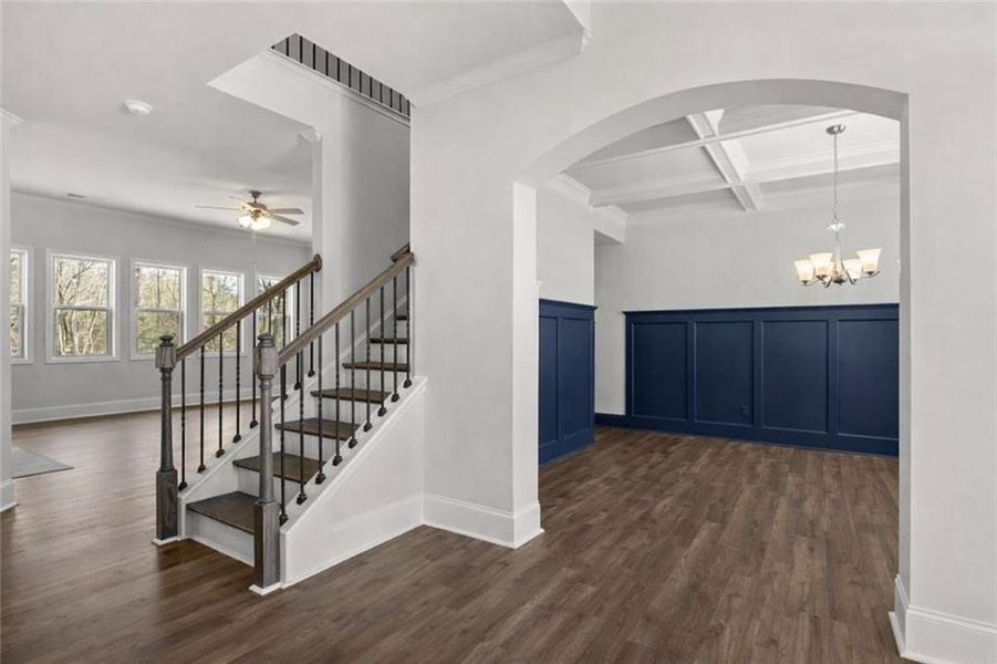 Spacious, unfurnished interior of a new home in Tributary Village, Douglasville (Image 13).