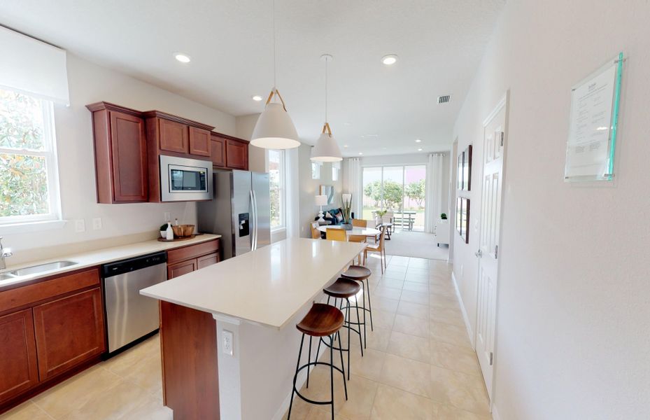 Open Main Living Areas - Model Representation