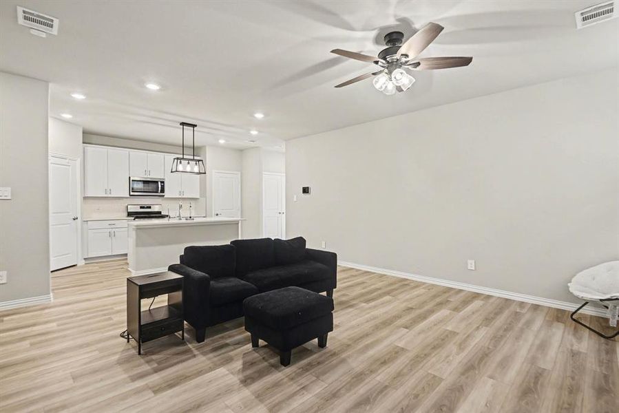 Furnished interior view inside a new home in Palmilla Springs - Classic Series, Fort Worth (Image 13).