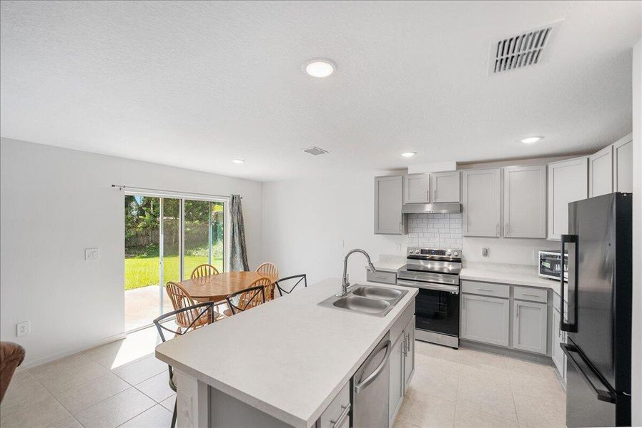 Furnished interior view inside a new home in , Fort Pierce (Image 12). Furnished interior view inside a new home in , Fort Pierce (Image 12).