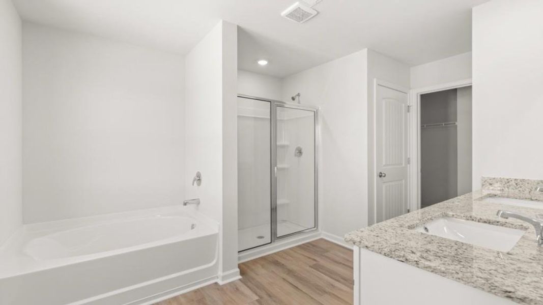Furnished interior view inside a new home in Carlton, Douglasville (Image 8).