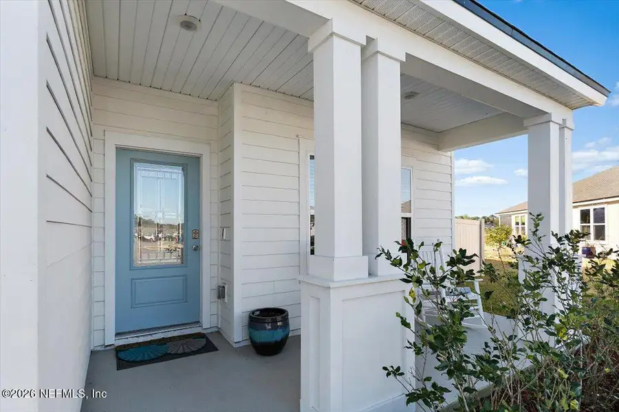 Exterior details and patio area of a home in Dorado at Entrada, St. Augustine (Image 4).