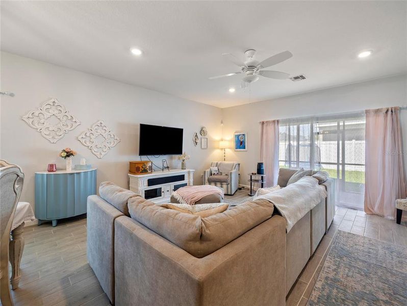 Furnished interior view inside a new home in Liberty Village: Liberty Village - Phase One, Ocala (Image 12).