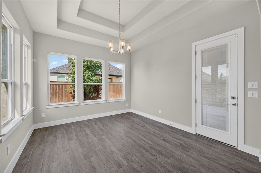 Spacious, unfurnished interior of a new home in LeTara, Haslet (Image 17).