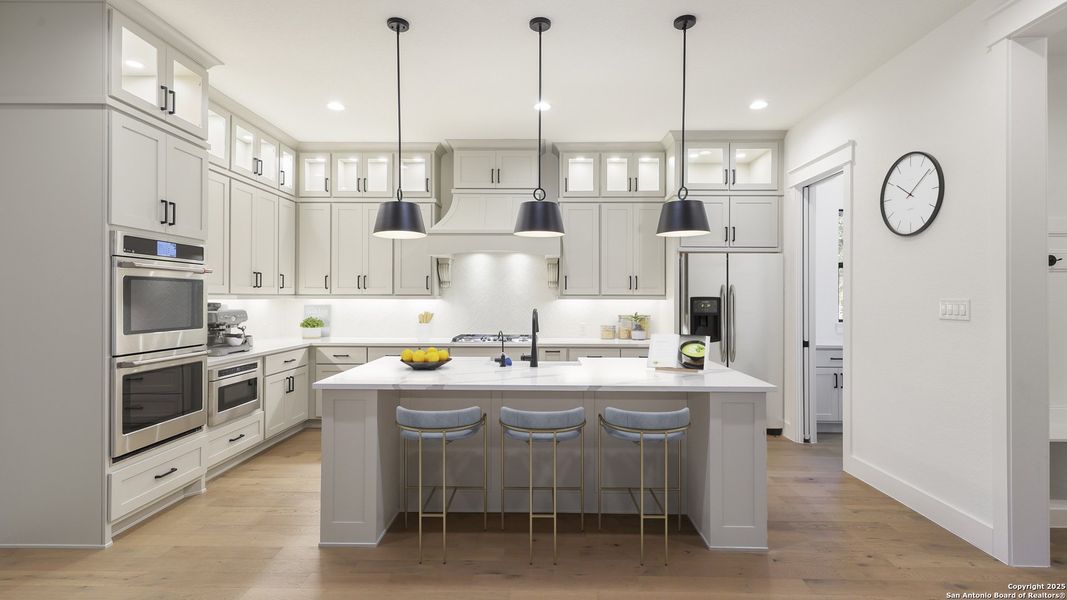 Furnished interior view inside a new home in , New Braunfels (Image 4).