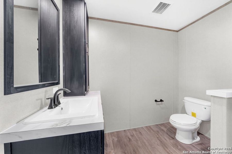 Furnished interior view inside a new home in , Moore (Image 10).