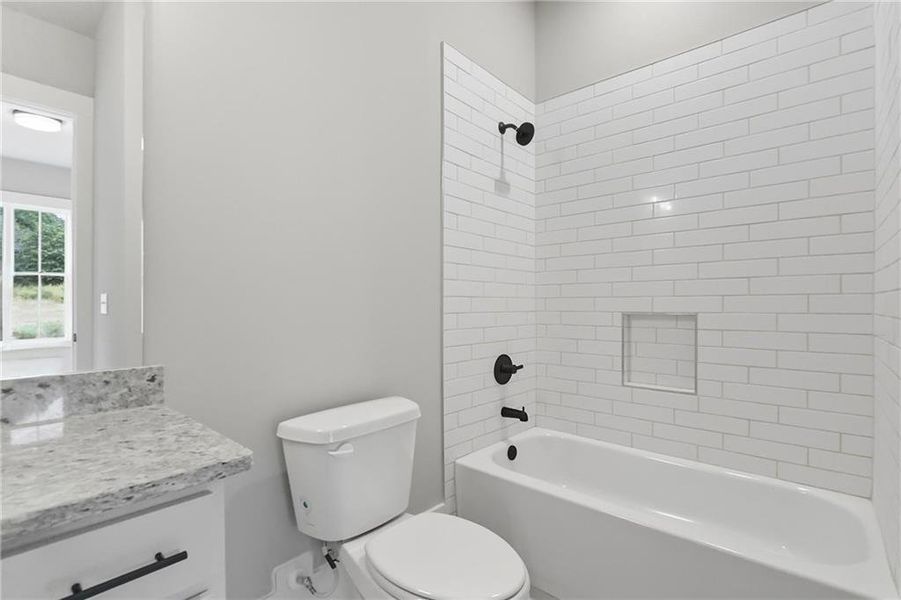 Furnished interior view inside a new home in Old Town Estates, Dacula (Image 17).
