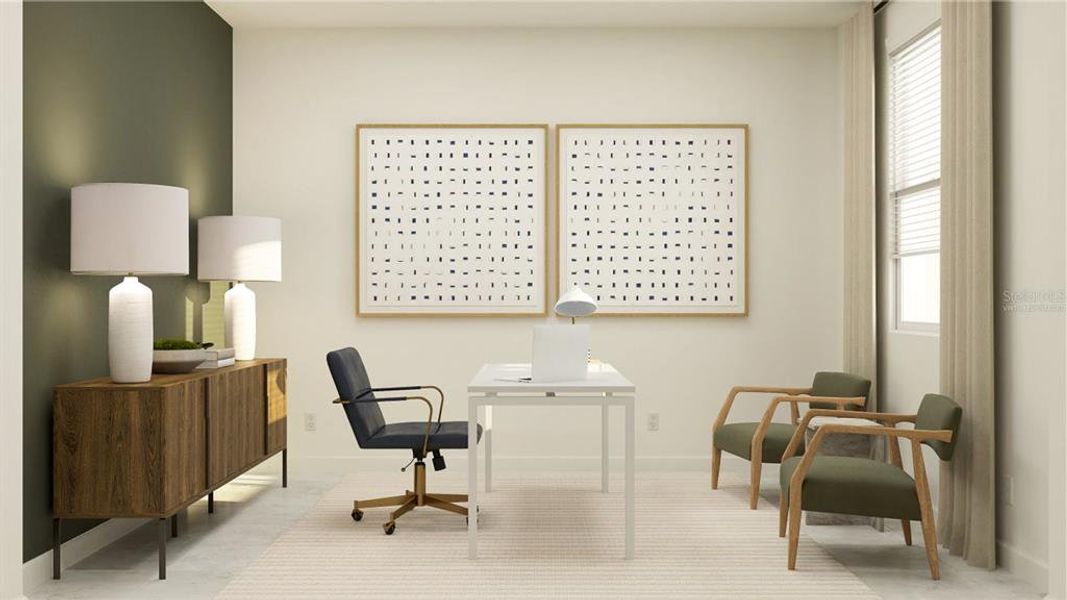 Furnished interior view inside a new home in , Groveland (Image 12).