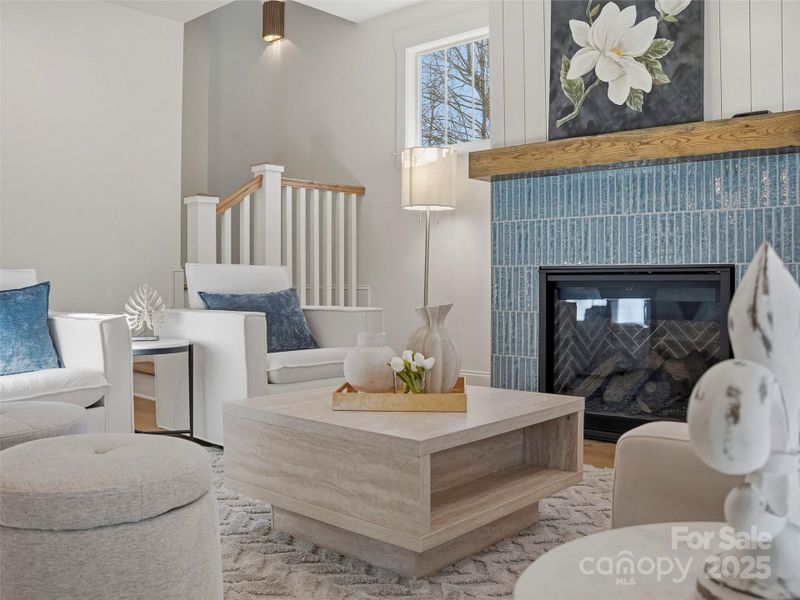 Furnished interior view inside a new home in , Brevard (Image 16). Furnished interior view inside a new home in , Brevard (Image 16).