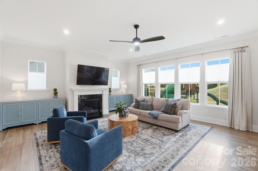Furnished interior view inside a new home in , Belmont (Image 37).