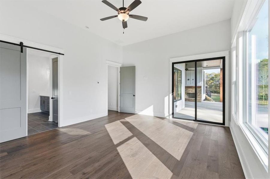 Spacious, unfurnished interior of a new home in , Cartersville (Image 45).