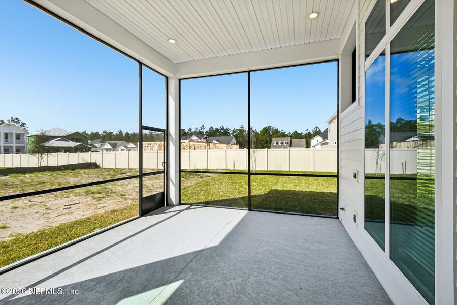 Exterior details and patio area of a home in Nocatee, Ponte Vedra (Image 3).
