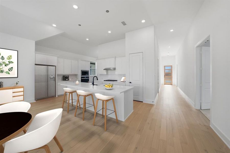 Furnished interior view inside a new home in Devonshire, Forney (Image 7).
