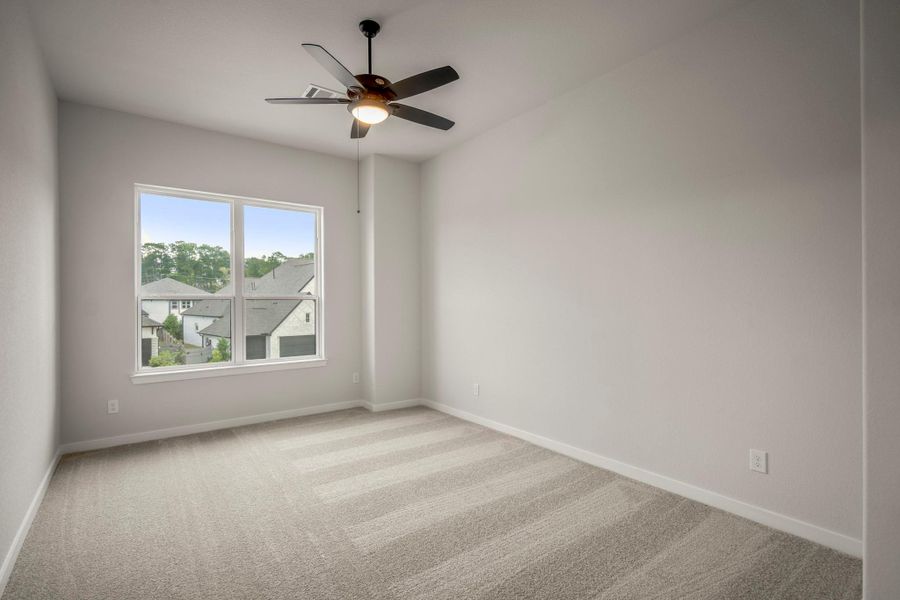 Spacious, unfurnished interior of a new home in ARTAVIA 70′ Lots, Conroe (Image 41).
