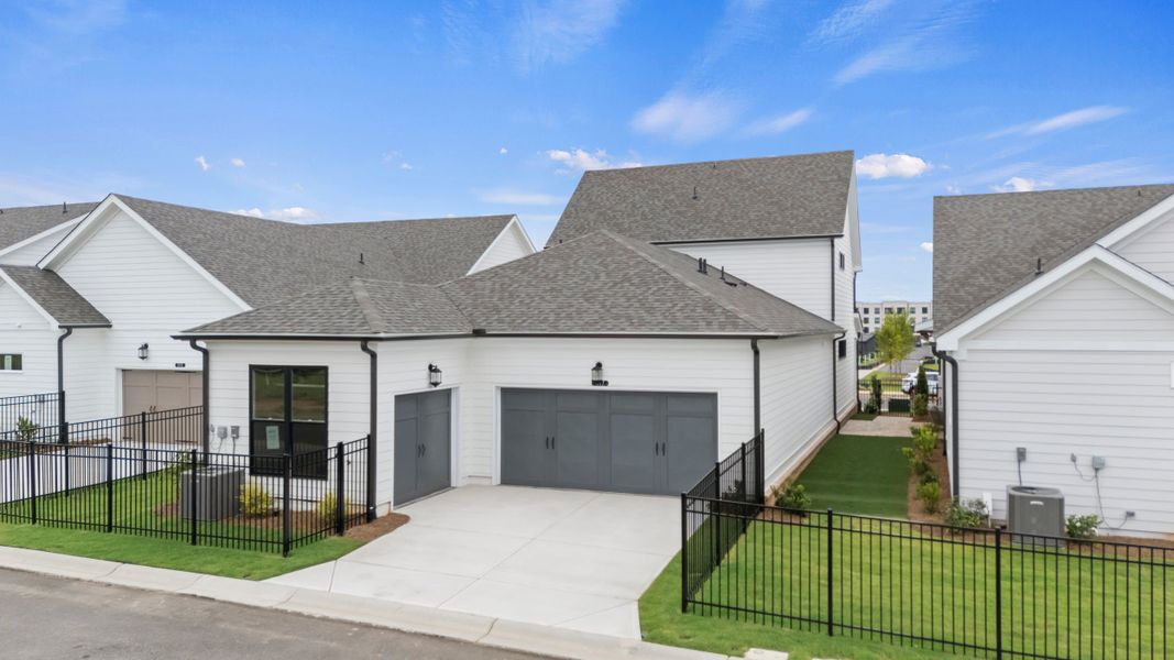 Representative exterior photo of a completed home built from the The Hickory by The Providence Group in Promenade at Sawnee Village, Cumming, GA (Image 2).