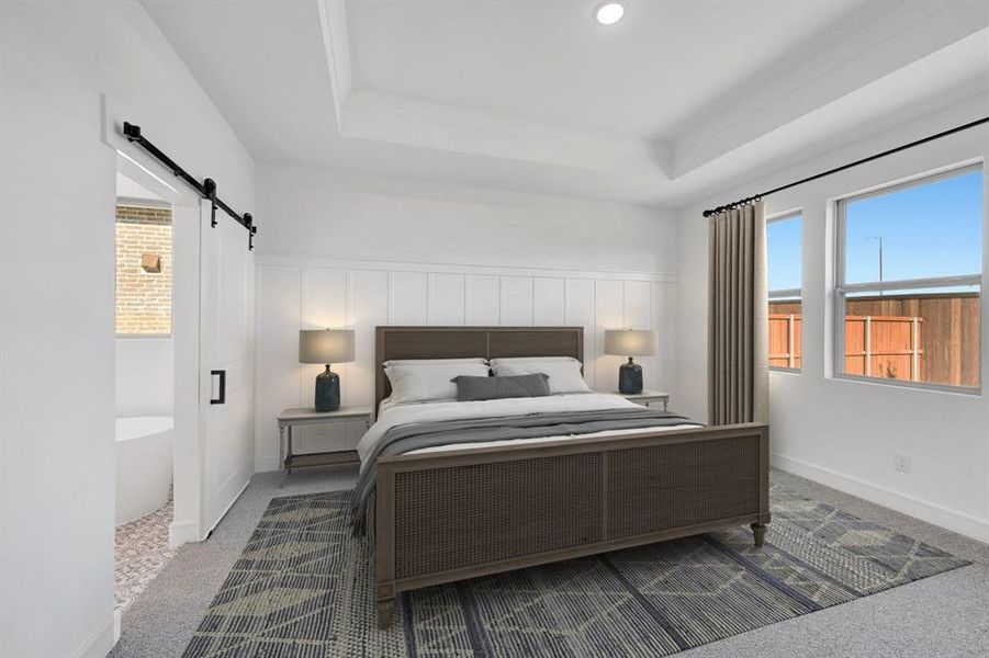 Furnished interior view inside a new home in Heritage Ranch, Sherman (Image 12). Furnished interior view inside a new home in Heritage Ranch, Sherman (Image 12).