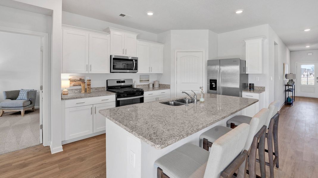Furnished interior view inside a new home in The Orchard, Millington (Image 8).