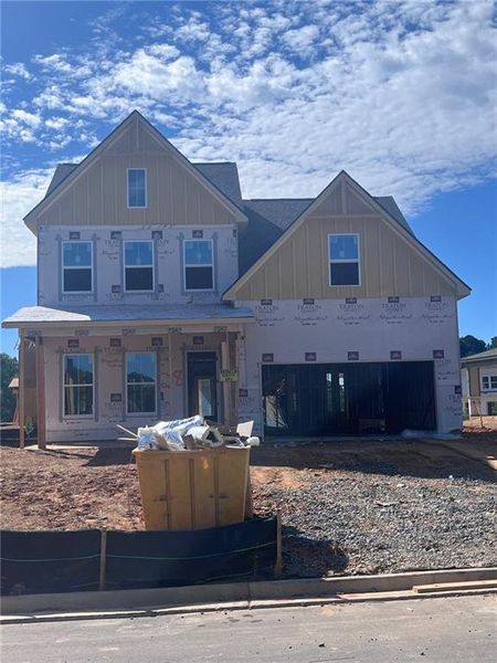 In-progress construction of a new home in Linden Grove, Powder Springs, GA (Image 5). In-progress construction of a new home in Linden Grove, Powder Springs, GA (Image 5).