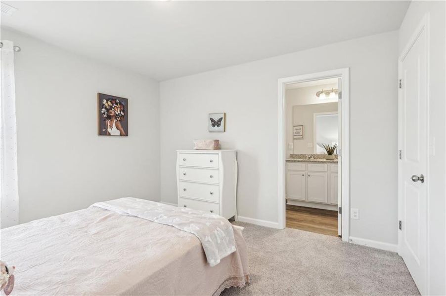 Furnished interior view inside a new home in Fairview Lake, Conyers (Image 50).