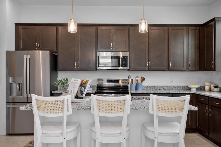 Furnished interior view inside a new home in , Westchase (Image 36).