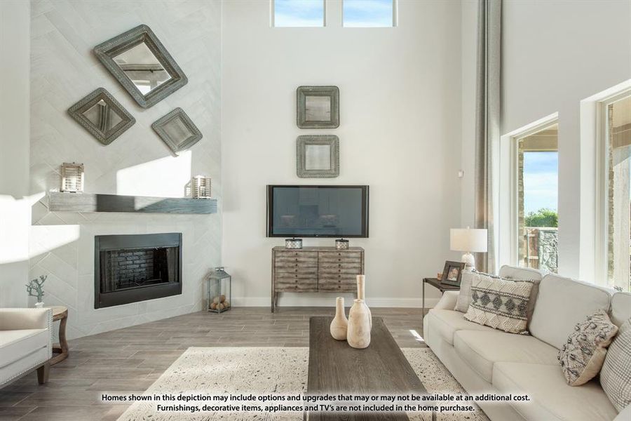 Furnished interior view inside a new home in Ridge Ranch, Mesquite (Image 10).