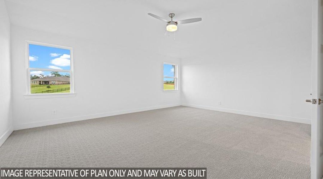 Spacious, unfurnished interior of a new home in River Ranch Estates, Dayton (Image 9).