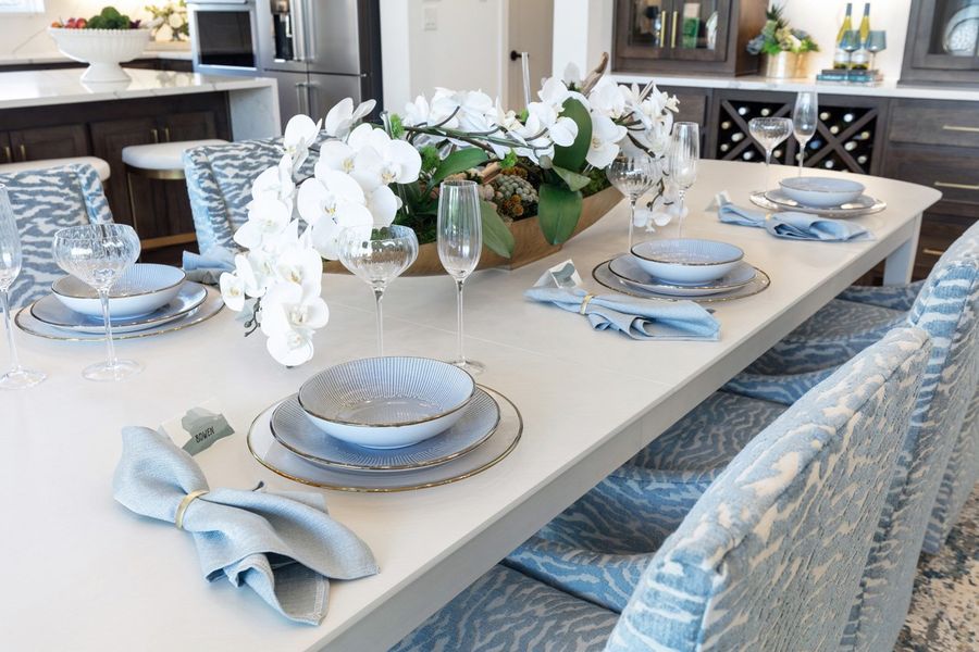 Representative Dining Room - some options shown