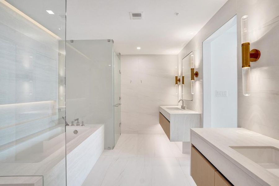 Furnished interior view inside a new home in Casamar, Pompano Beach (Image 18). Furnished interior view inside a new home in Casamar, Pompano Beach (Image 18).