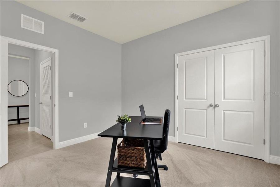 Furnished interior view inside a new home in Woodcreek, Wesley Chapel (Image 35).