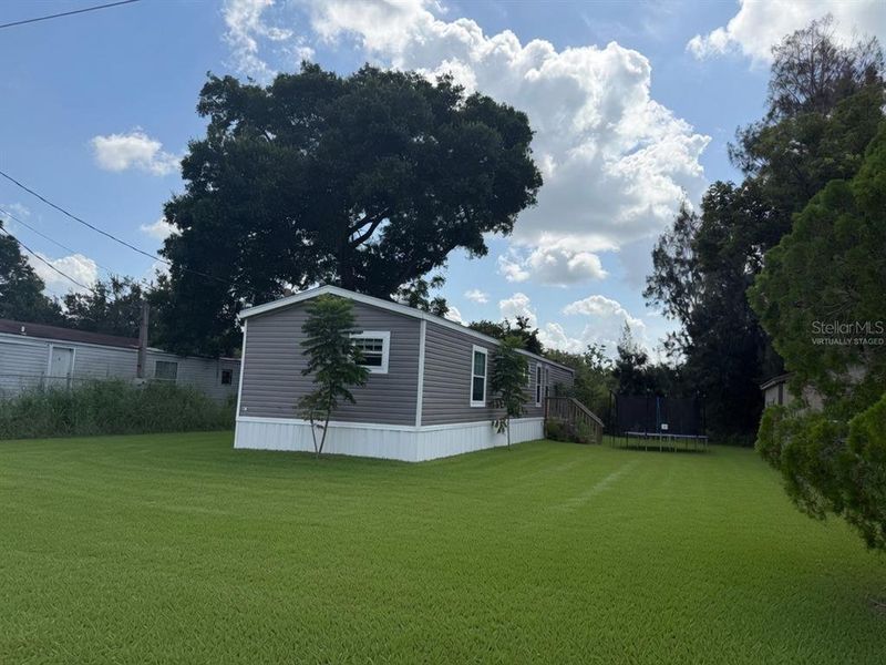 Exterior details and patio area of a home in , Lakeland (Image 18). Exterior details and patio area of a home in , Lakeland (Image 18).