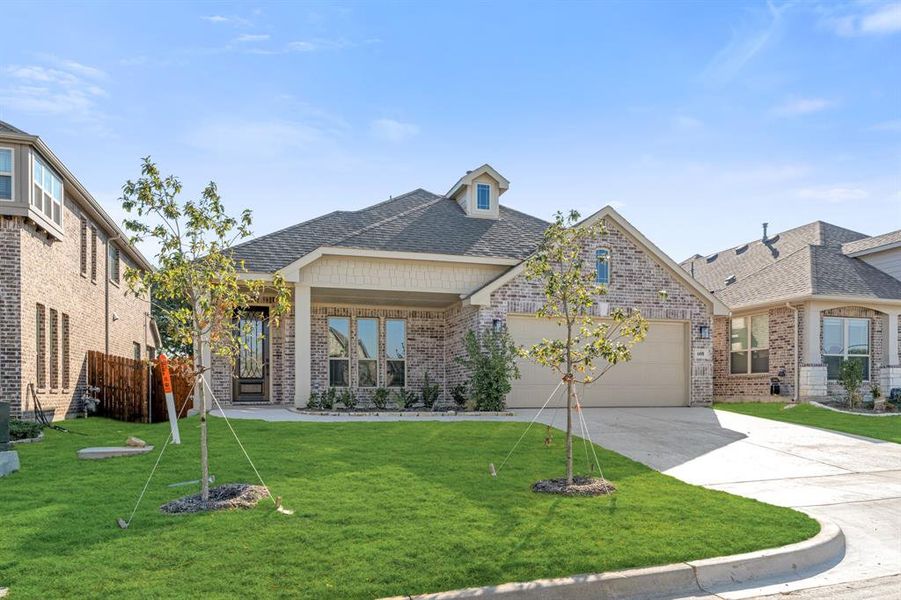 Exterior details and patio area of a home in Godley Ranch Classic, Godley (Image 24). Exterior details and patio area of a home in Godley Ranch Classic, Godley (Image 24).