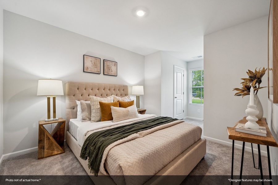 Furnished interior view inside a new home in Renaissance at White Oak, Garner (Image 14).