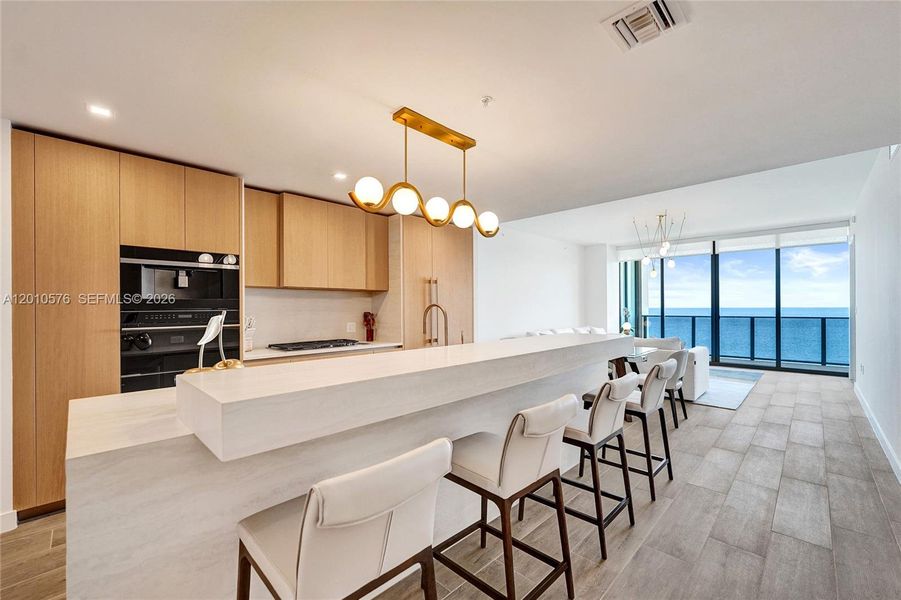 Furnished interior view inside a new home in , Pompano Beach (Image 10).
