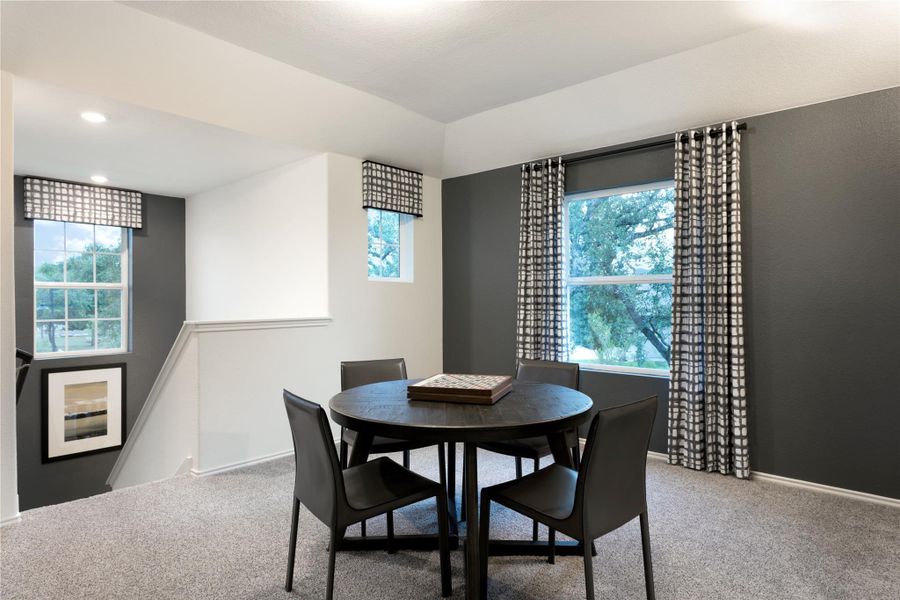 Furnished interior view inside a new home in Woodfield Preserve, Georgetown (Image 14).