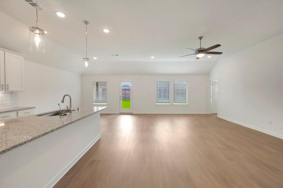 Spacious, unfurnished interior of a new home in Pinewood at Grand Texas, New Caney (Image 29). Spacious, unfurnished interior of a new home in Pinewood at Grand Texas, New Caney (Image 29).