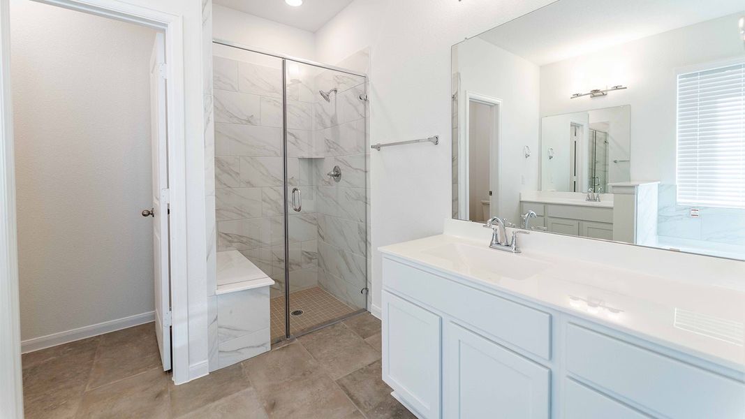 Furnished interior view inside a new home in Sunfield, Buda (Image 9).