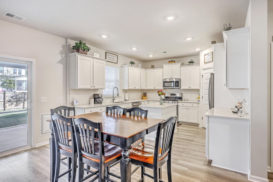 Furnished interior view inside a new home in Limehouse Village: Arbor Series, Summerville (Image 15). Furnished interior view inside a new home in Limehouse Village: Arbor Series, Summerville (Image 15).