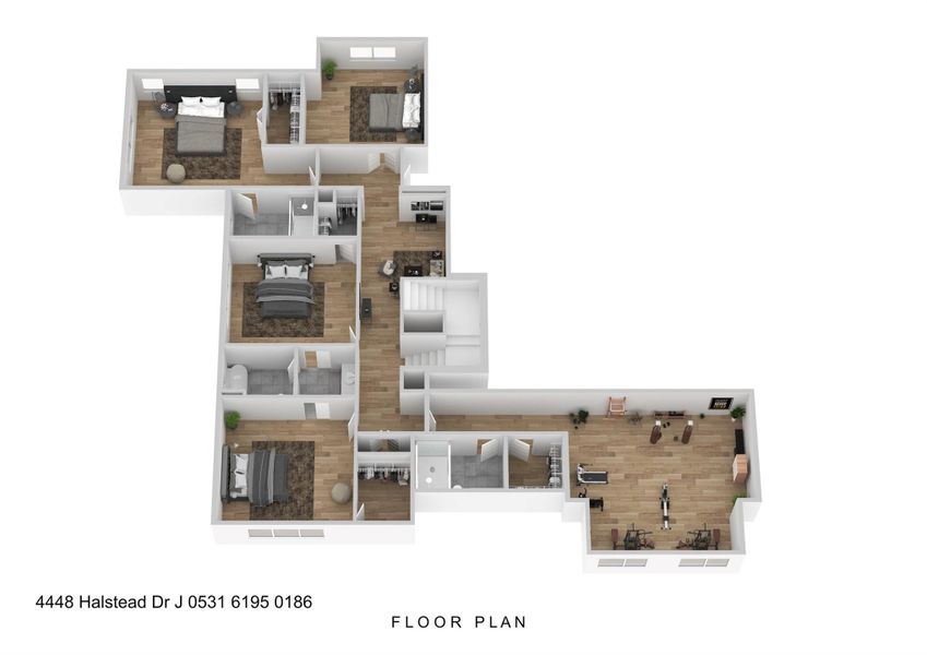 2D floor plan layout of this home in , Charlotte, NC (Image 3). 2D floor plan layout of this home in , Charlotte, NC (Image 3).
