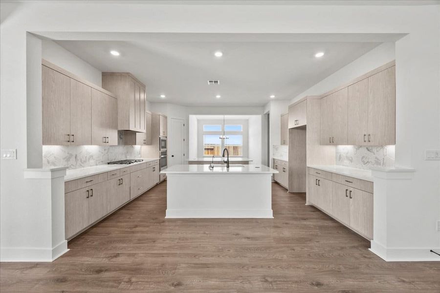 Furnished interior view inside a new home in Sunfield, Buda (Image 5).