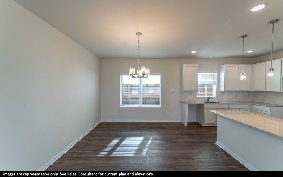 Representative unfurnished interior of a home built from the Esparza by CastleRock Communities in Solterra, Mesquite (Image 11).