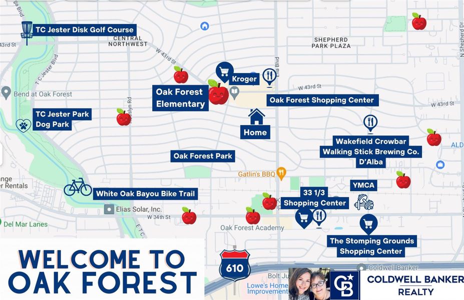 Incredible location within Oak Forest Incredible location within Oak Forest