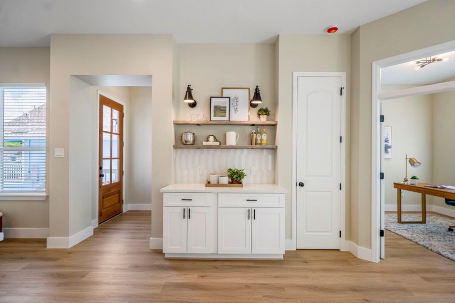 Furnished interior view inside a new home in , Houston (Image 14). Furnished interior view inside a new home in , Houston (Image 14).