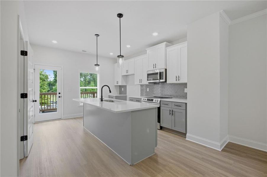 Furnished interior view inside a new home in , Mableton (Image 11).